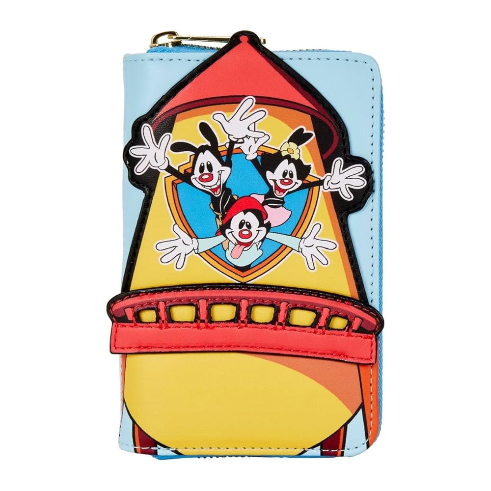 Amazon.com: Loungefly Women's Animaniacs WB Tower Zip-Around
